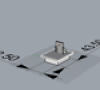 stand lamp e27 tripod 3D model