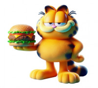 Garfield 3D model