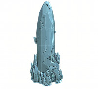 OpenForge - Crystal Shard (Tower) 3D model