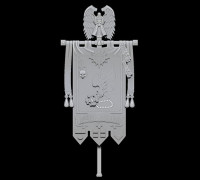 Banner  5 3D model