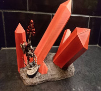 Necron Crystal Scenery 3D model