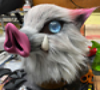 Inosuke Boar Mask shell  3D model