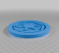 Star Wars FFG Destiny Point Token - Doublesided 3D model