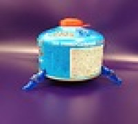Backpacking stove stand 3D model