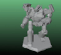 Werewolf Battlemech 3D model