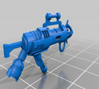 Space Zombies Lightning Gun 3D model