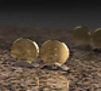 Coin Stand (Bitcoin) 3D model