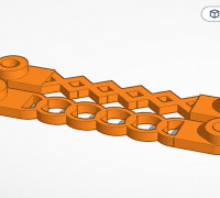 TT02 Steering Bar - Slop Remover 3D model