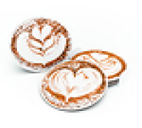 Latte Art Coasters 3D model