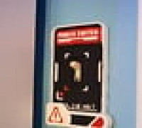 Futuristic Light Switch Cover V2 3D model