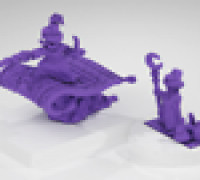 Warmaster Araby Wizards 3D model