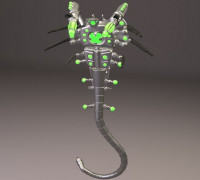 Monolith Canoptek 3D model