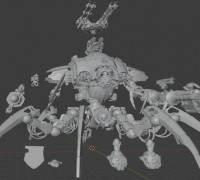 Canoptek Knight 3D model