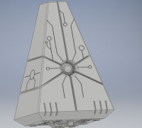 Necron Terrain Floaty Construct 3D model