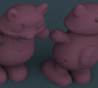 Toy animal. 3D model