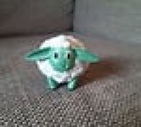 fuzzy sheep Yodu 3D model