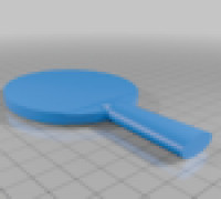 Table Tennis Bat 3D model