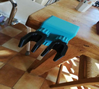 Crutch holder 3D model