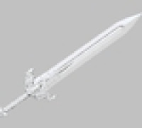April 2025 Grimdark Weapon Set 3D model
