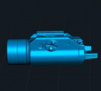 Streamlight TLR1 3D model