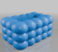 Cover for large tissue box, large opening 3D model