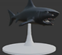 Shark (DND / TTRPG) 3D model