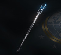 Helldivers II CQC-19 Stun Lance 3D model