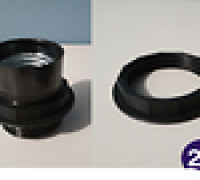 Replacement Nut for E27 Lamp Socket, easy to print 3D model