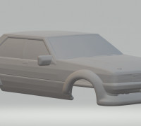 ford falcon race car 3D model