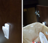 kitchen trash can hook 3D model