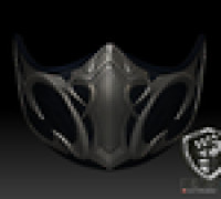 Fortnite Sub-Zero Mask 3D model