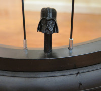 Darth Vader Tire Valve Stem Cap 3D model