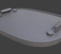 Vive Ultimate Mount Plate 3D model