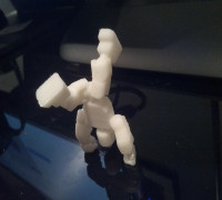 Open Source Minifig - Ghost Ver 4.2 -  April 2014 3D model