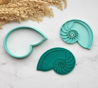 Cookie Cutter - Nautilus Shell 3D model