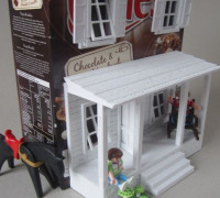 Cereal box, Farm House 3D model