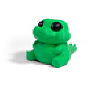 Crocodile Figurine 3D model