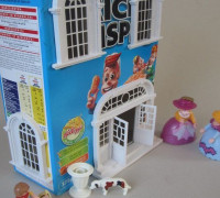 Cereal box, Baroque house 3D model