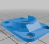 wardrobe pipe holder 3D model
