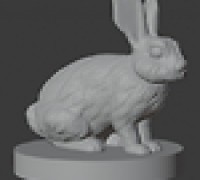 Rabbit 20mm (DND / TTRPG) 3D model