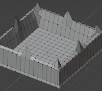 pointy dice tray 3D model