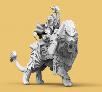 Emperor's Lion Guard 3D model