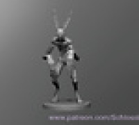 Rabbit Creature 3D model