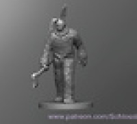 Bunnyman 3D model