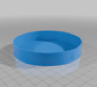 Bottom filter compartment for Solset Sunset Lamp 3D model