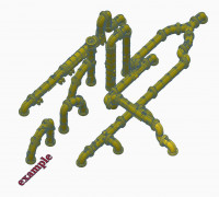 Modular Pipeline 3D model