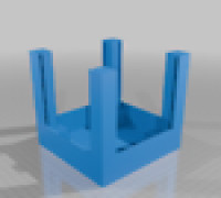 lampe avec lithophane adaptable 3D model