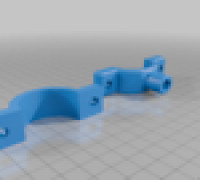 35mm pipe clamp hanger 3D model