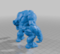 Earth Golem 3D model