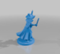 Aasimar Female All Core Classes Collection 3D model